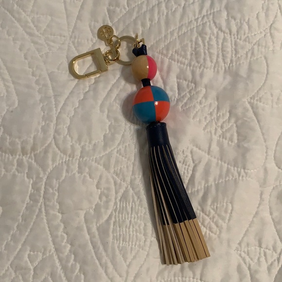 Tory Burch Accessories - NWOT Tory Burch Bag / Keychain Charm Tassel